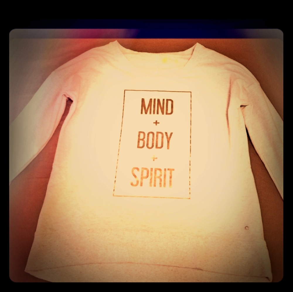 Workout sweatshirt